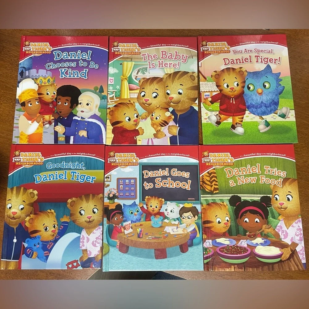 Daniel Tiger's Story Box - 10 Great Storybooks Inside Hardcover.